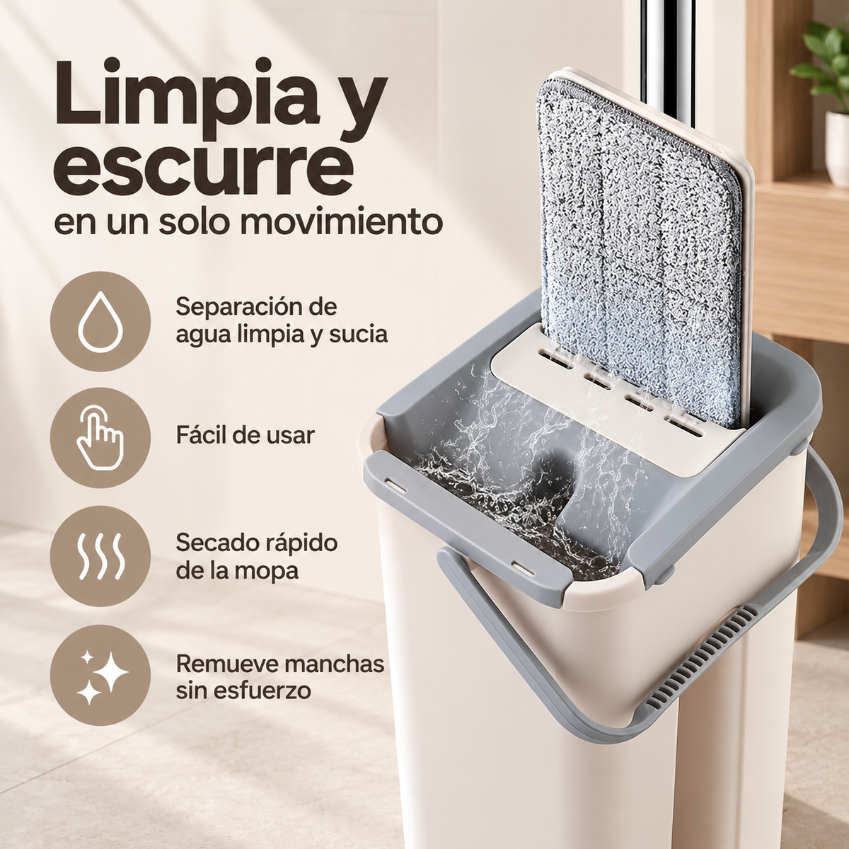 Mopa Trapeador Bazarly