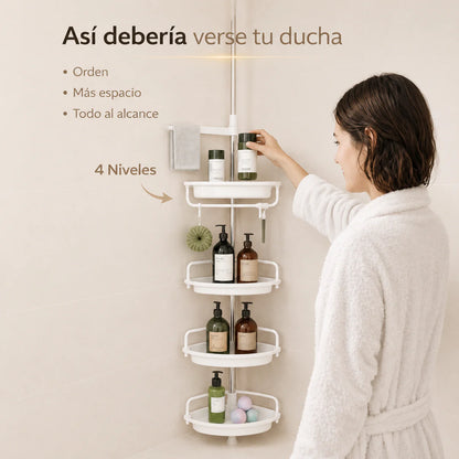 Esquinero Organizador De Ducha Ajustable